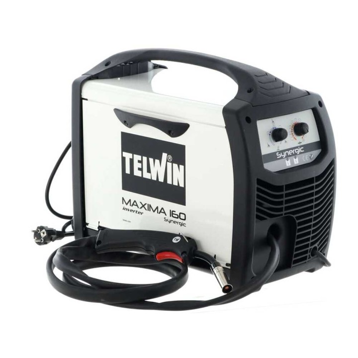 Telwin Maxima 160 Synergic lankainvertteri, MIG-MAG/FLUX, 20–150 A, 230 V