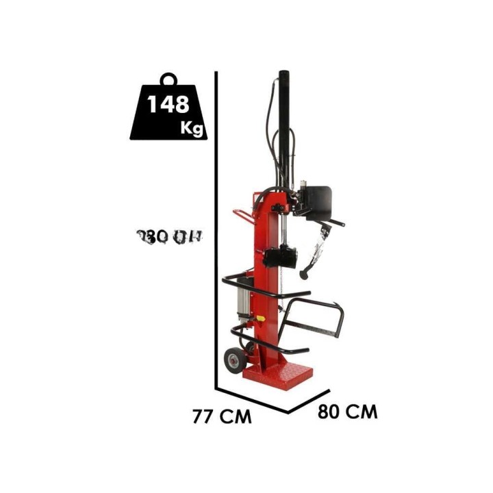 GeoTech Pro LSP14-100VE-3 pystymallinen klapikone, 14 t, 3 500 W, 400 V