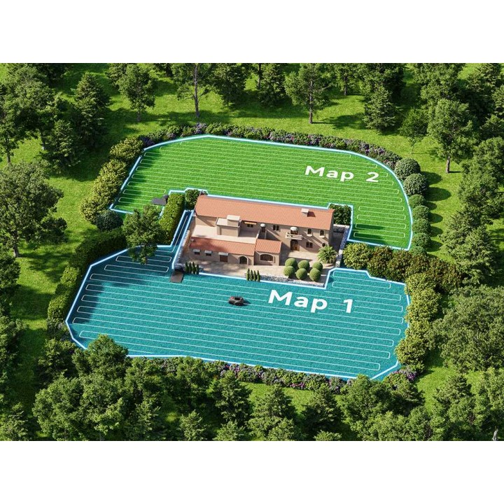 MOVA ViAX 500 robottiruohonleikkuri ilman rajakaapelia, 500 m², 18 V, suojakatos