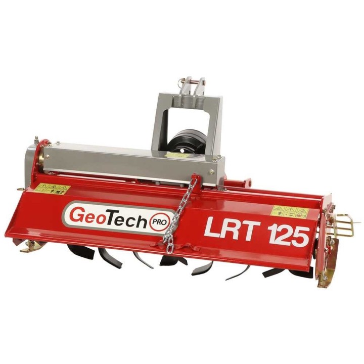 GeoTech Pro LRT 125 traktorijyrsin, 120 cm, manuaalinen sivuttaissiirto