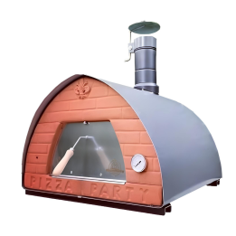 Pizza Party 70x70 Pietra puulämmitteinen ulkopizzauuni 60 60 cm 550 C