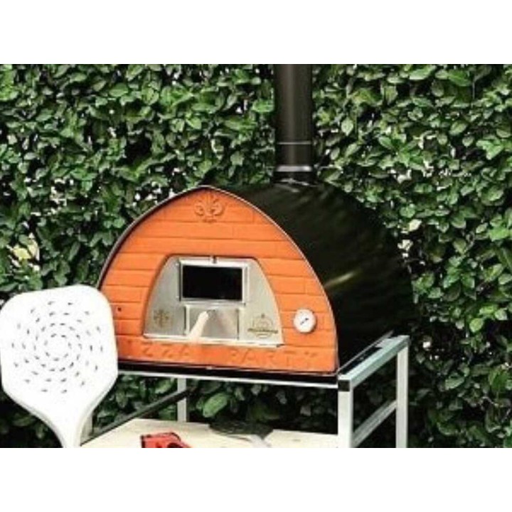 Pizza Party Pizzone puulämmitteinen pizzauuni, 60 × 80 cm, 550 °C