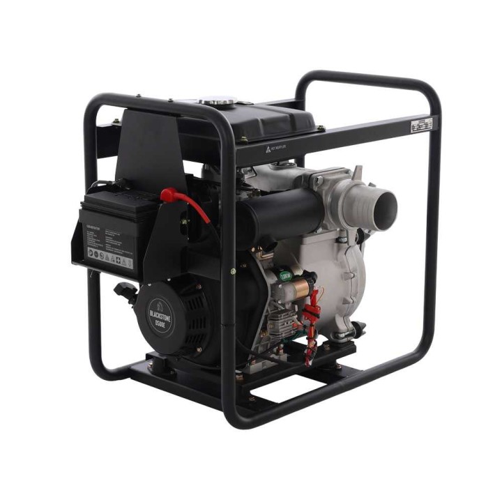 Blackstone BD-ST 10000ES dieselkäyttöinen likavesipumppu, 12 HP, 100 mm, 1 500 l/min