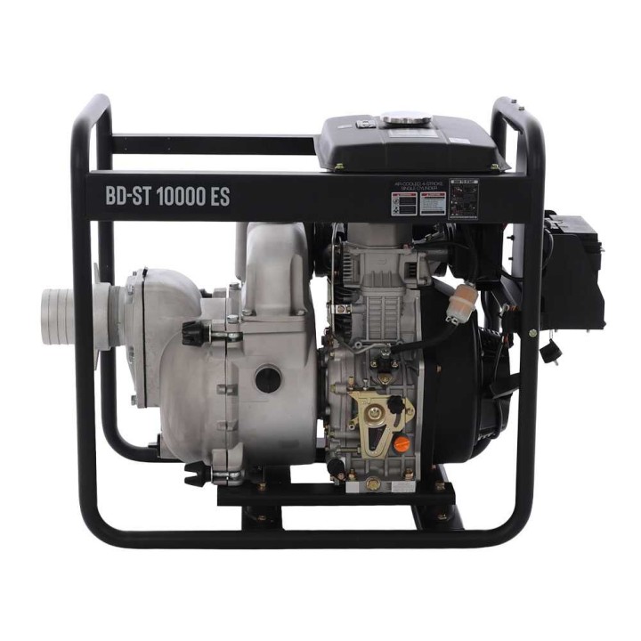 Blackstone BD-ST 10000ES dieselkäyttöinen likavesipumppu, 12 HP, 100 mm, 1 500 l/min