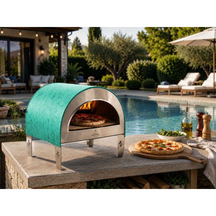 Pizza Party Ardore Acquamarina kaasupizzauuni ulkokäyttöön, 40 × 40 cm, 6 kW
