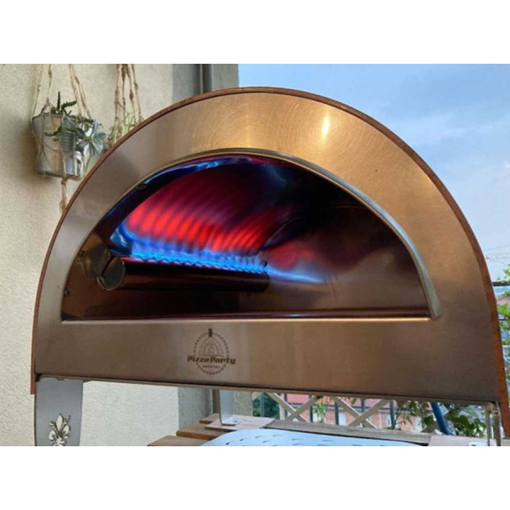 Pizza Party Ardore Acquamarina kaasupizzauuni ulkokäyttöön, 40 × 40 cm, 6 kW