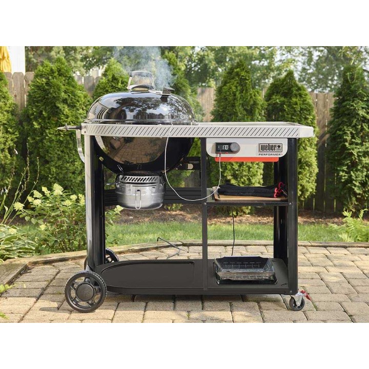 Weber Performer Premium Smart hiiligrilli, Ø 57 cm, Wi-Fi-ohjaus
