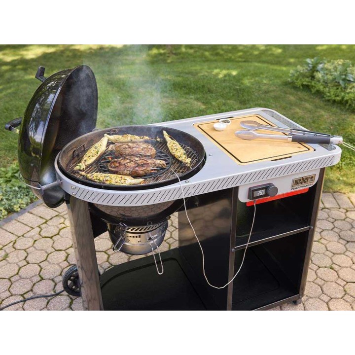 Weber Performer Premium Smart hiiligrilli, Ø 57 cm, Wi-Fi-ohjaus