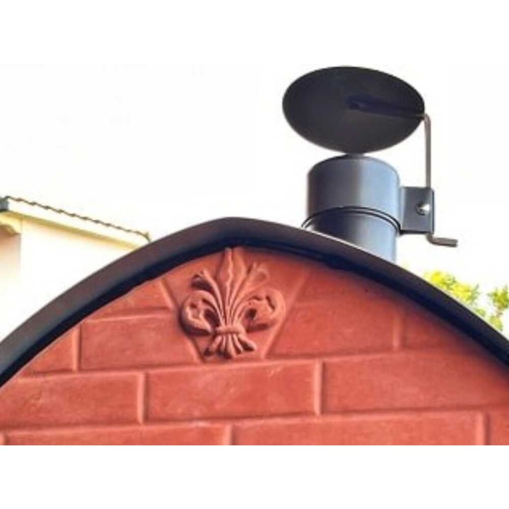 Pizza Party Bollore hybridipizzauuni kaasulle ja puulle, 60 × 60 cm, 21 kW, 550 °C