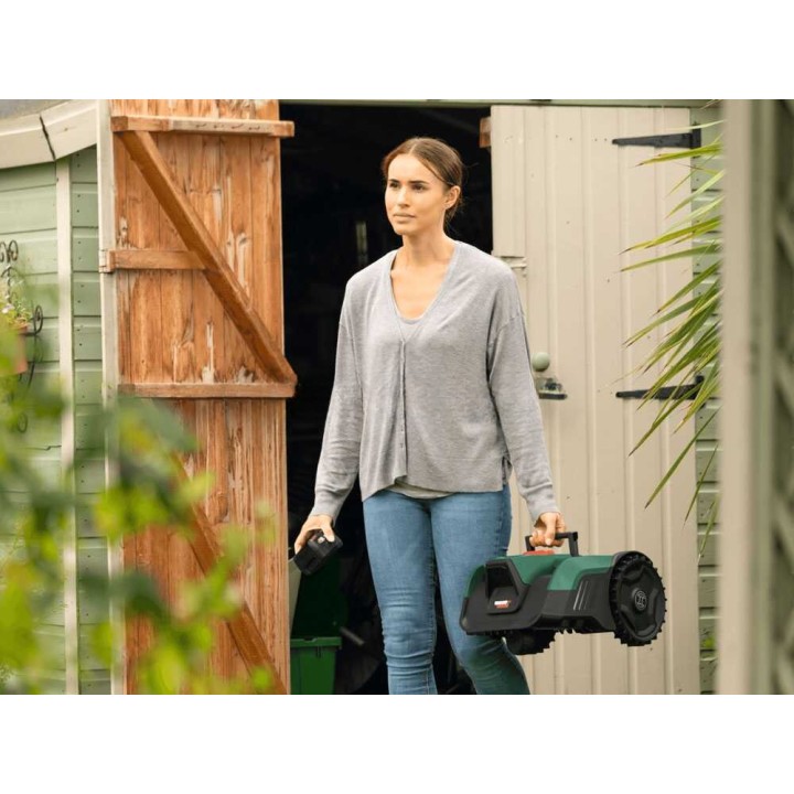 Bosch VISIMOW18V-200 robottiruohonleikkuri, 18 V, 5 Ah, ilman rajakaapelia