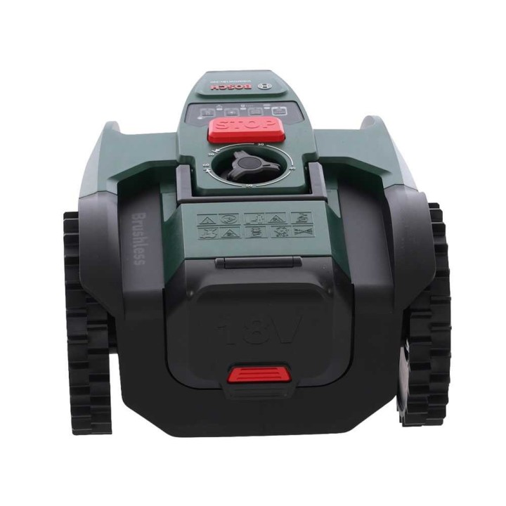 Bosch VISIMOW18V-200 robottiruohonleikkuri, 18 V, 5 Ah, ilman rajakaapelia