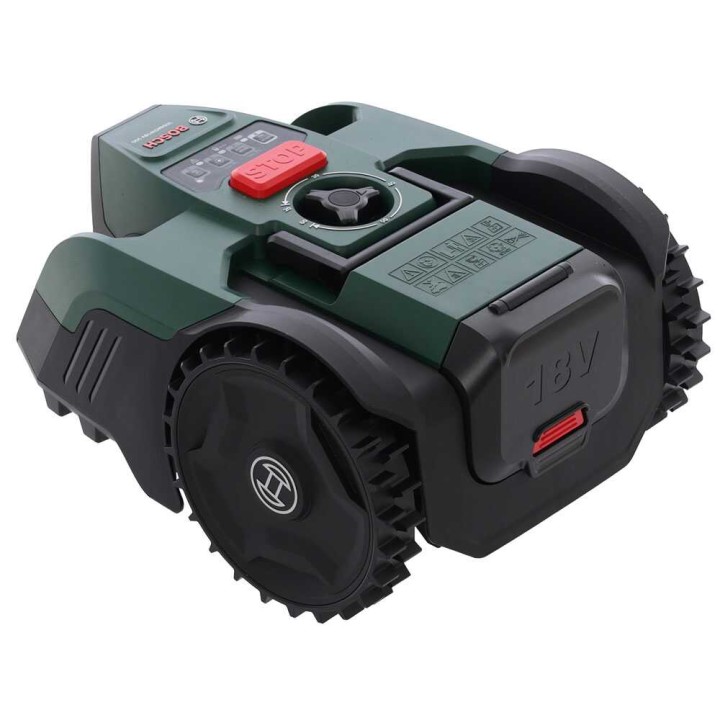 Bosch VISIMOW18V-200 robottiruohonleikkuri, 18 V, 5 Ah, ilman rajakaapelia