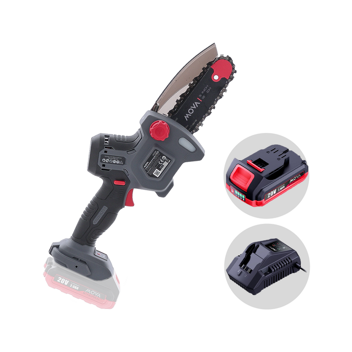 MOVA GC205 akkukäyttöinen oksasaha 20 V 2 Ah 20 cm
