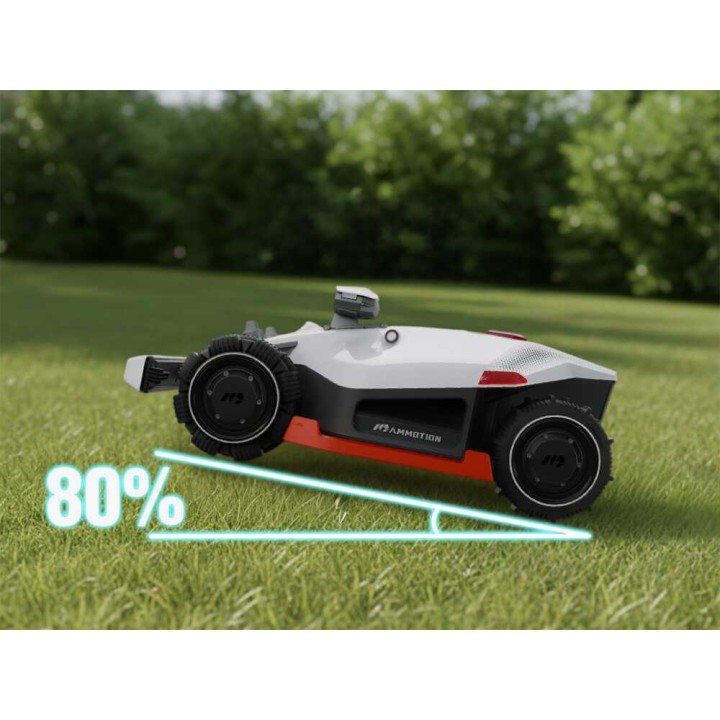 Mammotion LUBA 2 AWD 3000X robottiruohonleikkuri ilman rajakaapelia