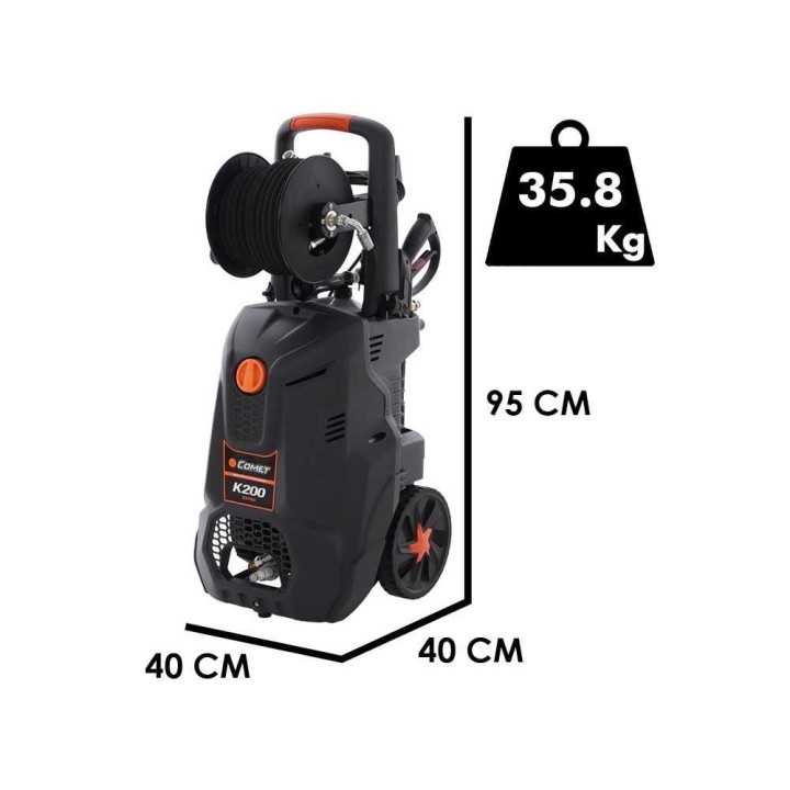 Comet K 200 10/150 Extra kylmävesipainepesuri, 150 bar, 600 l/h, 230 V