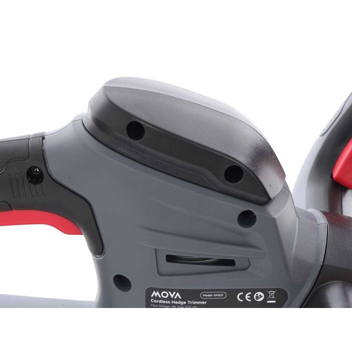 MOVA GH221 akkupensasleikkuri, 20 V 2 Ah, teräpalkki 55 cm