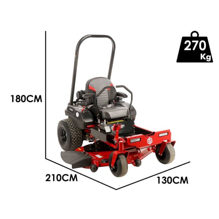 Blue Bird ZTR 50L PRO zero-turn-ajoleikkuri, 127 cm, 24 HP