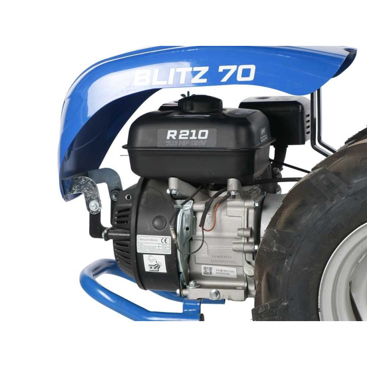 BLITZ 70 motofalciatrice, Yagmur R210, 7 HP, 112 cm, 3+3 vaihdetta