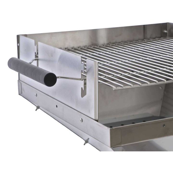 Royal Food CB 2100 hiiligrilli, ruostumaton teräs, 46 × 46 cm