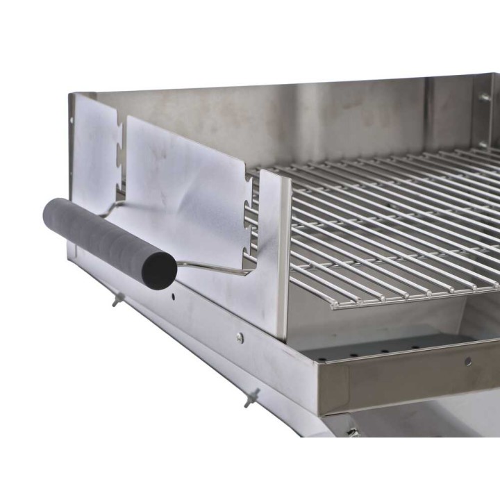 Royal Food CB 2100 hiiligrilli, ruostumaton teräs, 46 × 46 cm