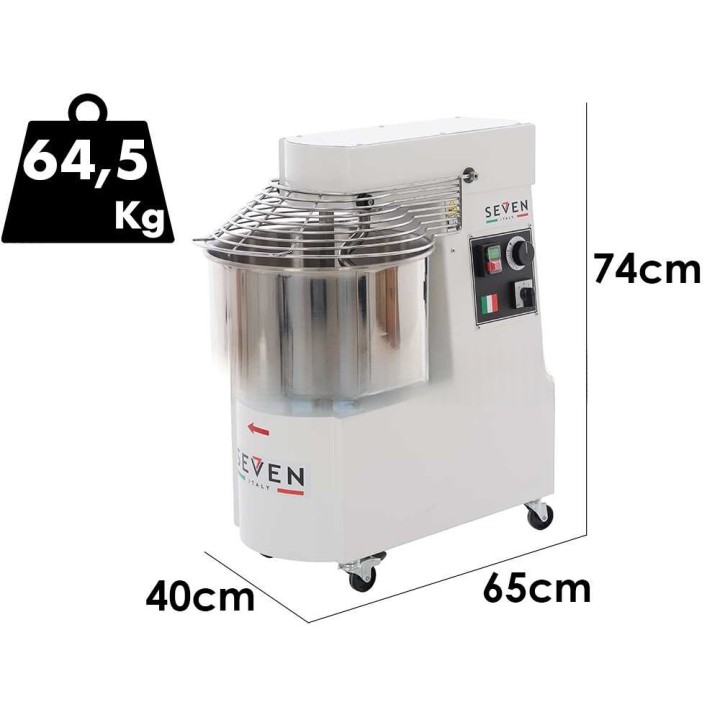 Seven Italy GH H 20 TR 2 V -kierresekoitin, 17 kg, 400 V, 2 nopeutta