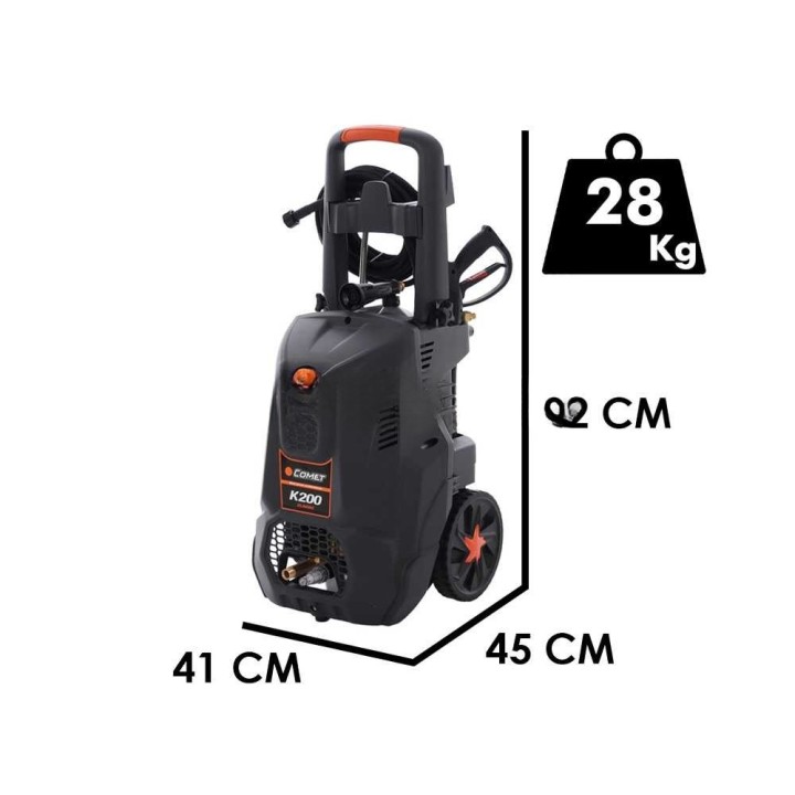 Comet K 200 10/150 M Classic kylmävesipainepesuri, 150 bar, 600 l/h, 230 V