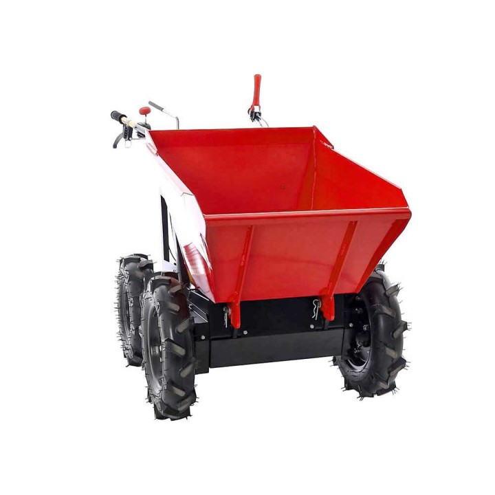 GeoTech Pro MiniTruck 250 moottorikärry, 4 × 4, 250 kg, 5,5 HP, Loncin LC1P65FE-2