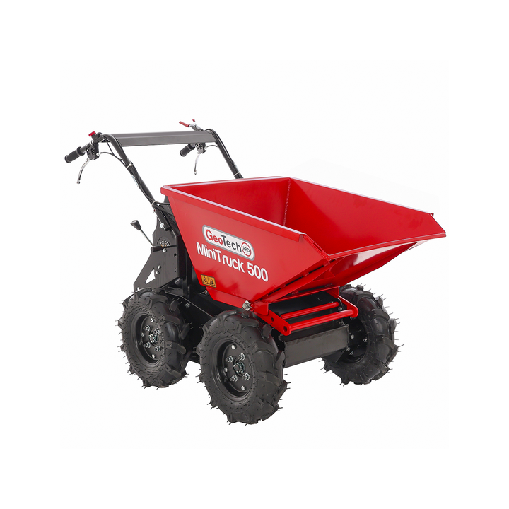 MiniTruck 500 nelivetoinen moottorikärry Loncin G200F 500 kg dumper lava