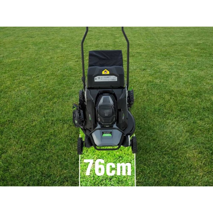 EGO LMX 7600 SP akkuleikkuri, 76 cm, 2 × 56 V, 20 Ah
