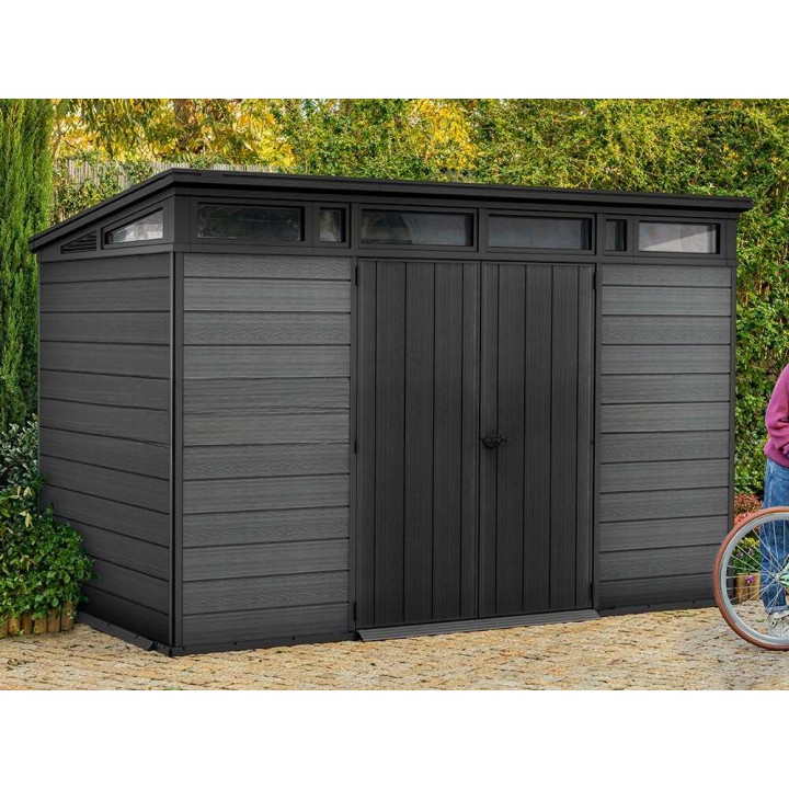 Keter Cortina 11x7 puutarhavaja, EVOTECH+, 340 × 218 × 226 cm