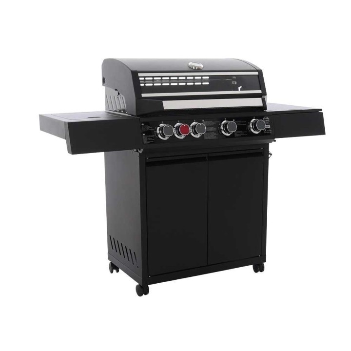 Clementi Aria 4 kaasugrilli, 4+1 poltinta, sivukeitin, 16,3 kW