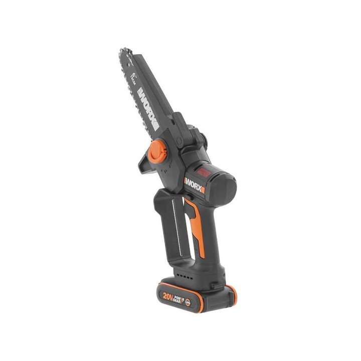 Worx WG327E akkuoksaleikkuri, 20 V, 2 Ah, 125 cm:n jatkovarsi