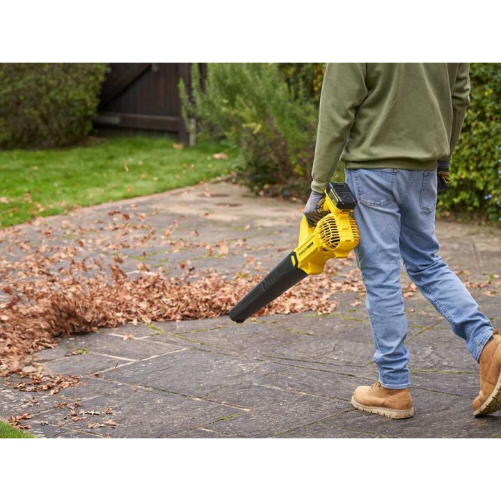 Stanley Fatmax SFMCBL714M1-QW akkulehtipuhallin, 18 V, 4 Ah, 145 km/h