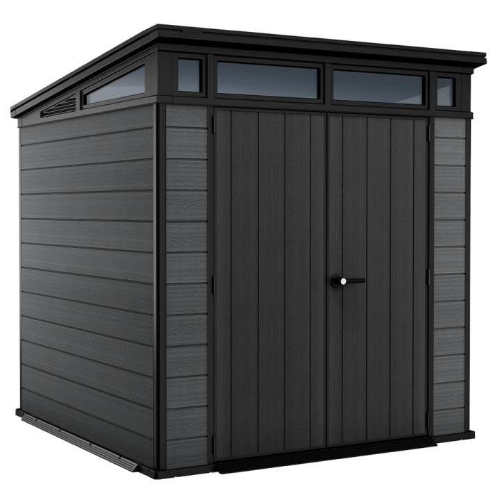 Keter Cortina 7x7 puutarhavaja 214 218 226 cm kaksilehtinen ovi