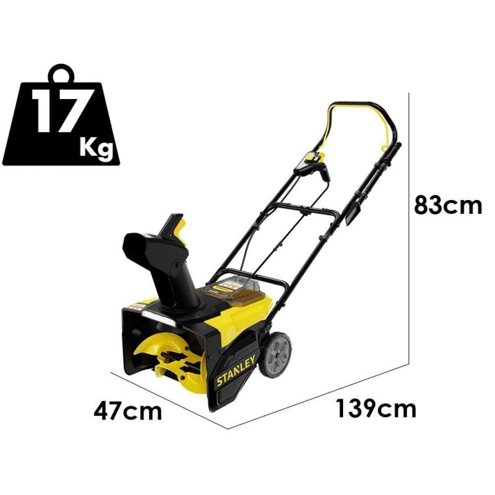 Stanley Fatmax SCSNP460R2-QW akkulumilinko, 2 × 18 V 6 Ah, 46 cm