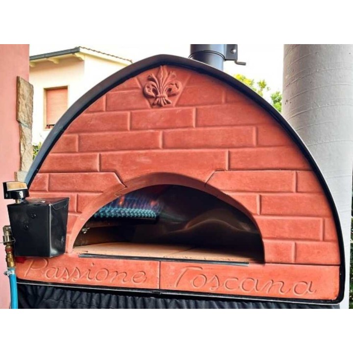 Pizza Party Passione hybridipizzauuni, kaasu tai puu, 80 × 60 cm, 550 °C