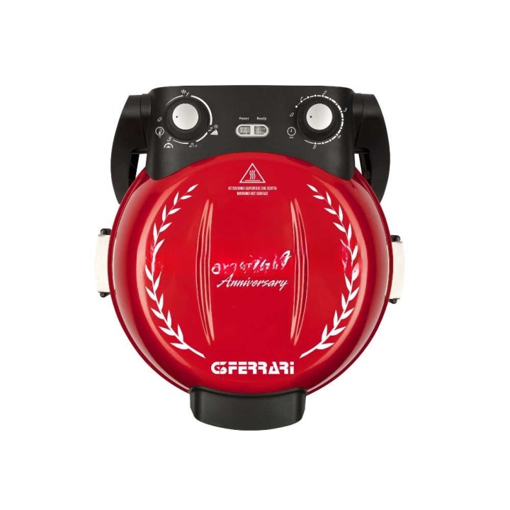 G3 Ferrari Delizia Anniversary Rosso sähköinen pizzauuni, 1 200 W, 400 °C