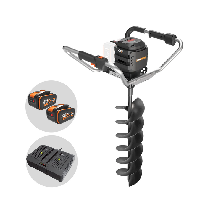Worx Nitro WG865E akkukairapora 40 V 20 cm 2 20 V 4 Ah