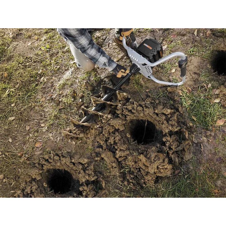 Worx Nitro WG865E akkukairapora, 40 V, 20 cm, 2 × 20 V 4 Ah