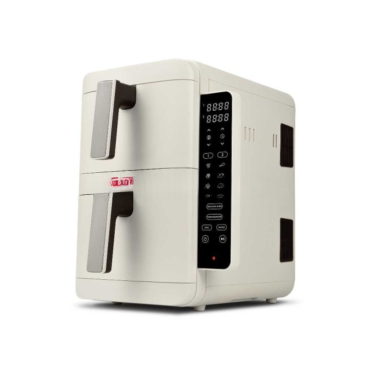 Girmi FG41 EcoFrit Dual ilmafriteerauskeitin, 9 l, 2 400 W, kaksi koria