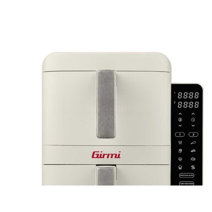 Girmi FG41 EcoFrit Dual ilmafriteerauskeitin, 9 l, 2 400 W, kaksi koria
