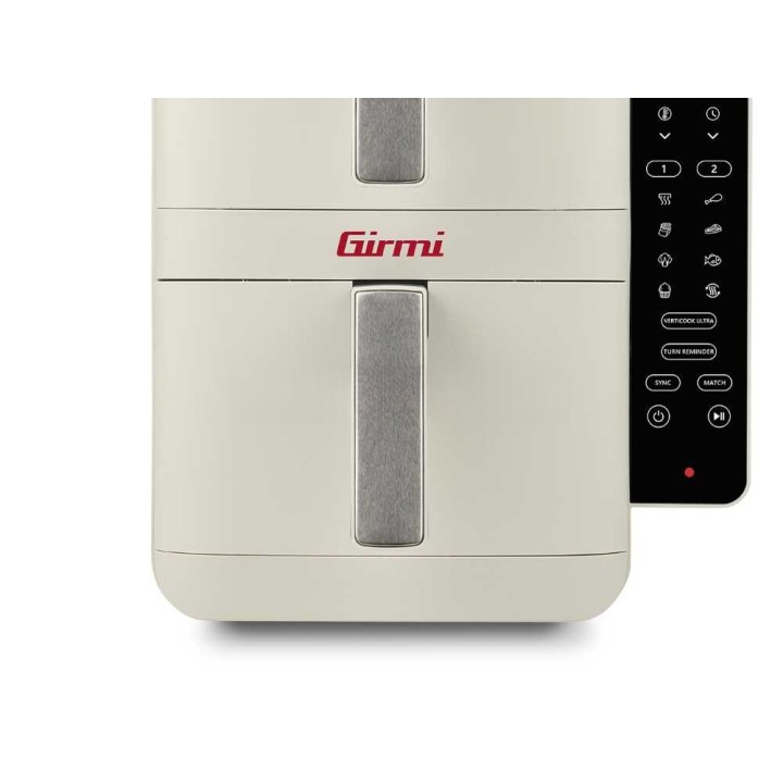Girmi FG41 EcoFrit Dual ilmafriteerauskeitin, 9 l, 2 400 W, kaksi koria