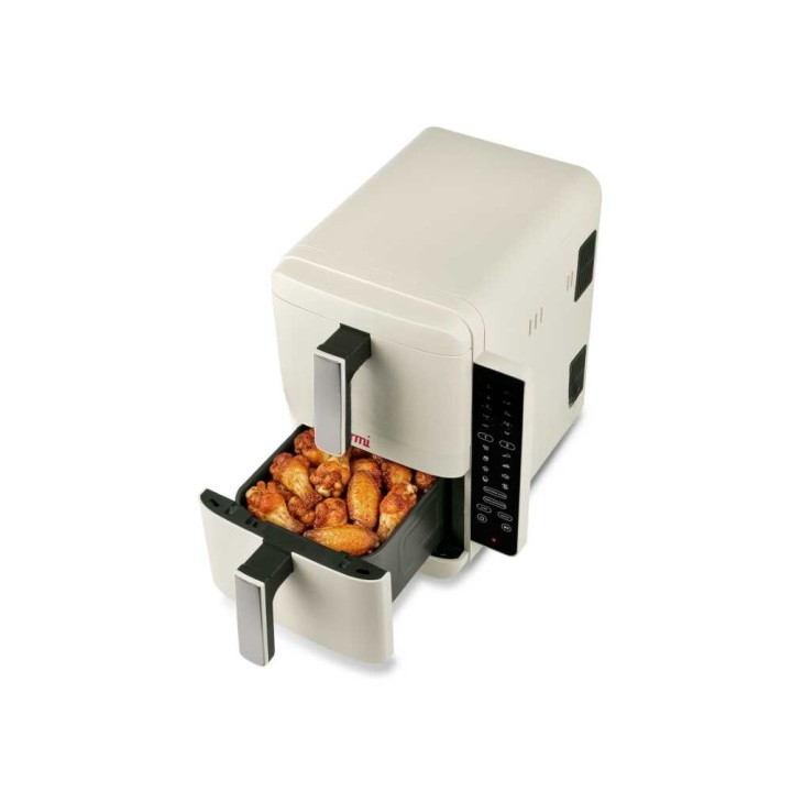 Girmi FG41 EcoFrit Dual ilmafriteerauskeitin, 9 l, 2 400 W, kaksi koria