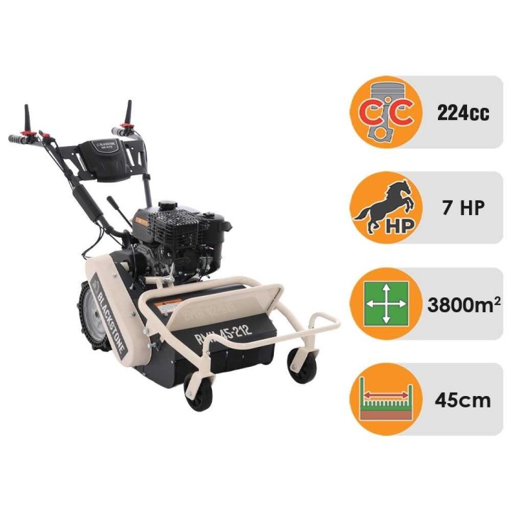 BlackStone RMH 45-212 vasaramurskain, 7 HP, 45 cm, 212 cm³
