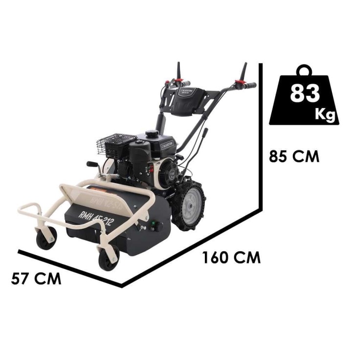 BlackStone RMH 45-212 vasaramurskain, 7 HP, 45 cm, 212 cm³