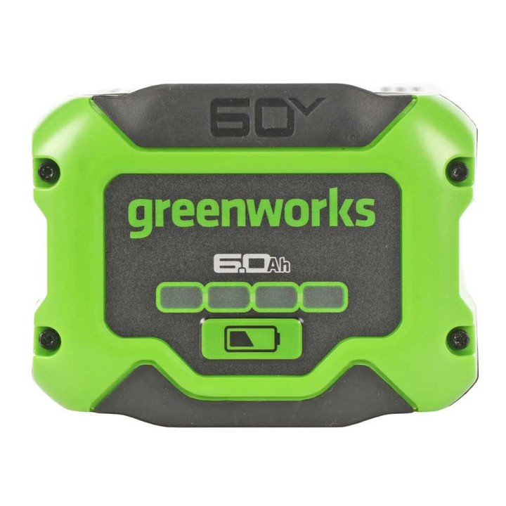 Greenworks BA660NA akku, 60 V, 6,0 Ah, litiumionikah