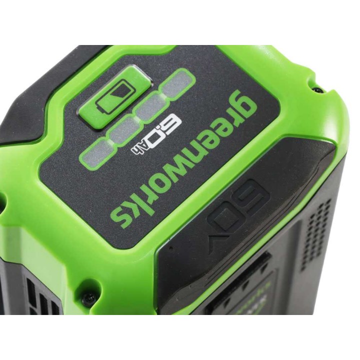 Greenworks BA660NA akku, 60 V, 6,0 Ah, litiumionikah