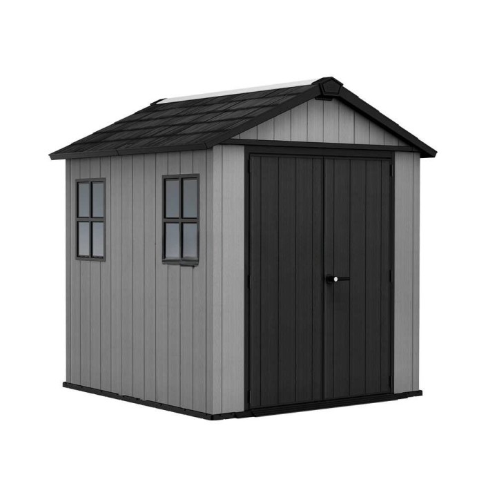 Keter Newton+ 757/775 puutarhavaja, PVC, 230 × 223,8 × 246 cm, harmaa