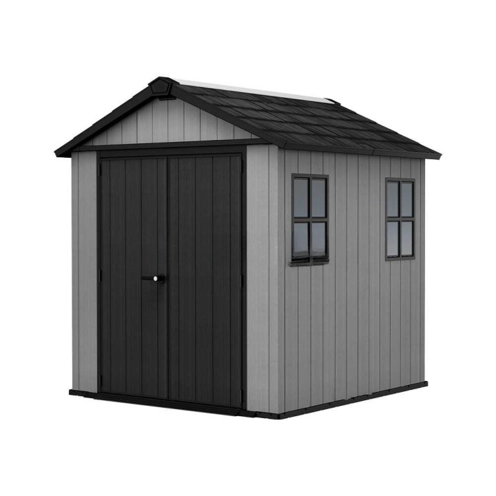 Keter Newton+ 757/775 puutarhavaja, PVC, 230 × 223,8 × 246 cm, harmaa