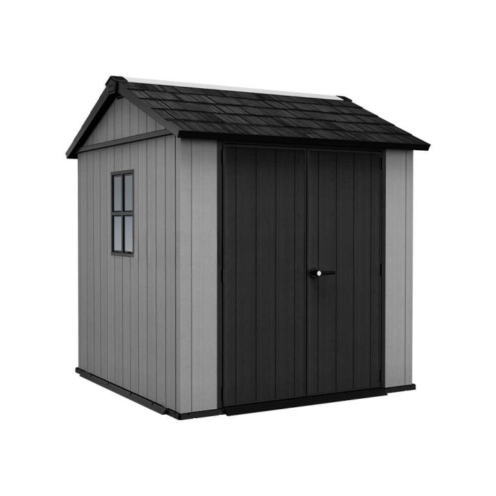 Keter Newton+ 757/775 puutarhavaja, PVC, 230 × 223,8 × 246 cm, harmaa